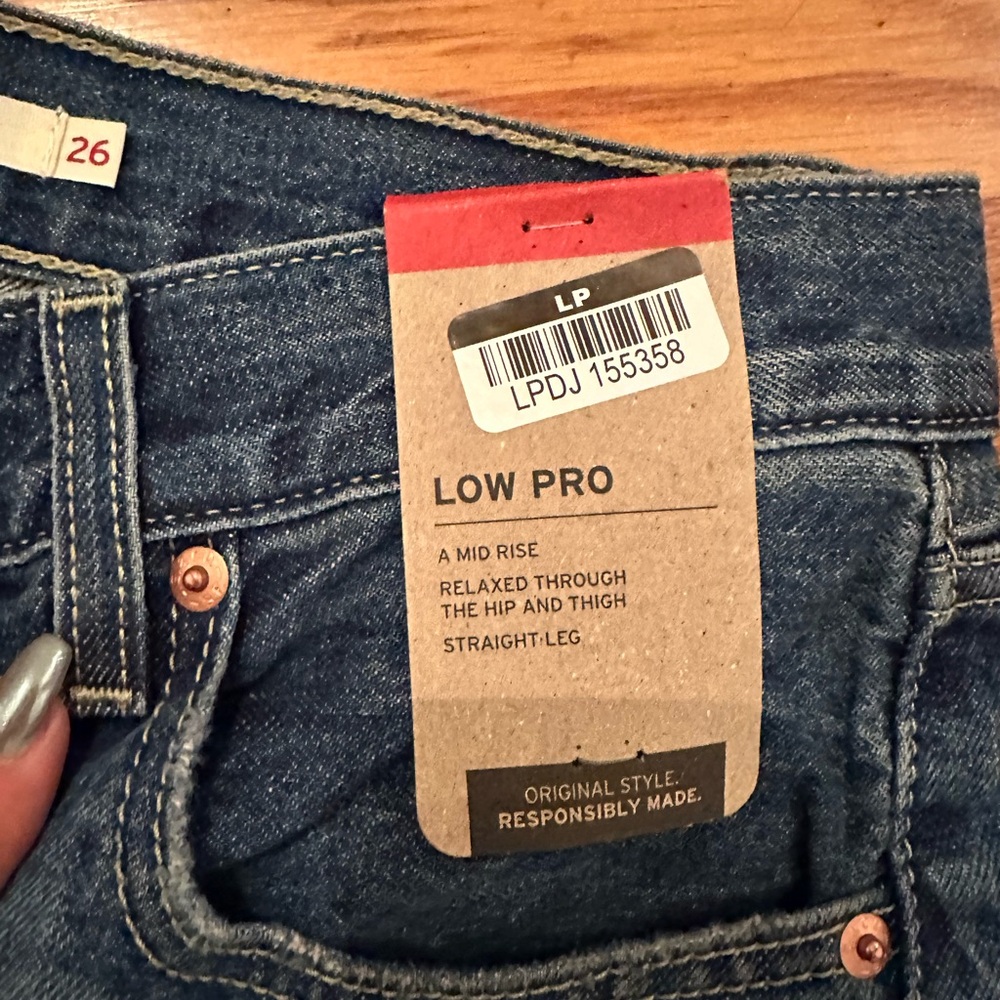 Levi’s low pro mid rise straight leg - Picture 4 of 4